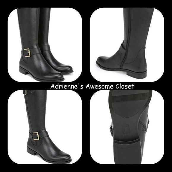 naturalizer jessie leather riding boots